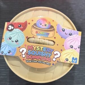 NEW*  Squishy Bun Viral Rainbow Mystery Dumpling Sealed CHANCE OF CHASE ONE SET